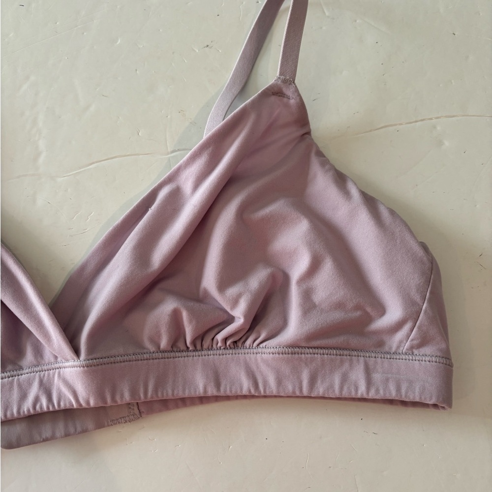 SKIMS Fits Everybody Crossover Sz L Bralette - Picture 5 of 7